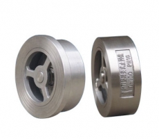 对夹升降式止回阀