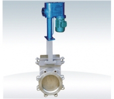 电液动对夹式刀形闸阀