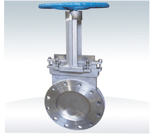 手动对夹式刀形闸阀